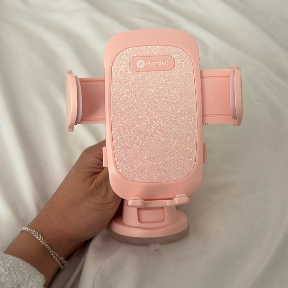 pink car mount